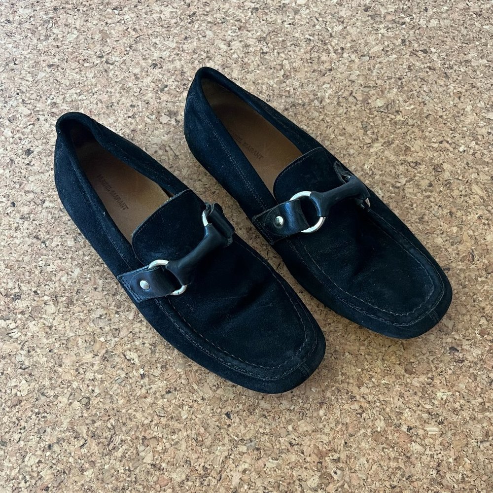 Isabel Marant Black Suede Farlow Loafer - 35